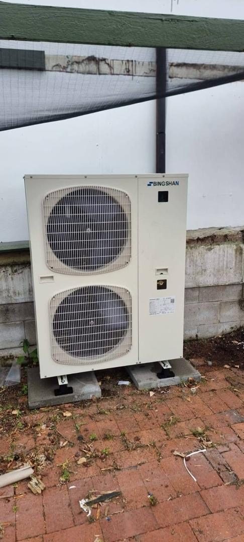 Double Fan Condenser Install